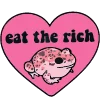 eat the rich frog heart