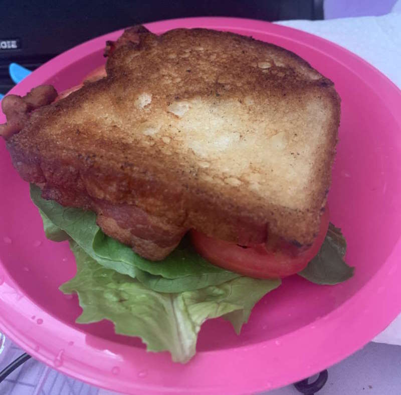 maybe the first BLT sandwich I've ever made???