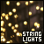 fairy lights/string lights