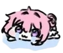 sad pitiful doro in a pool of her own tears