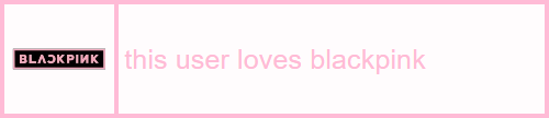 this user loves blackpink