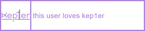 this user loves kep1er